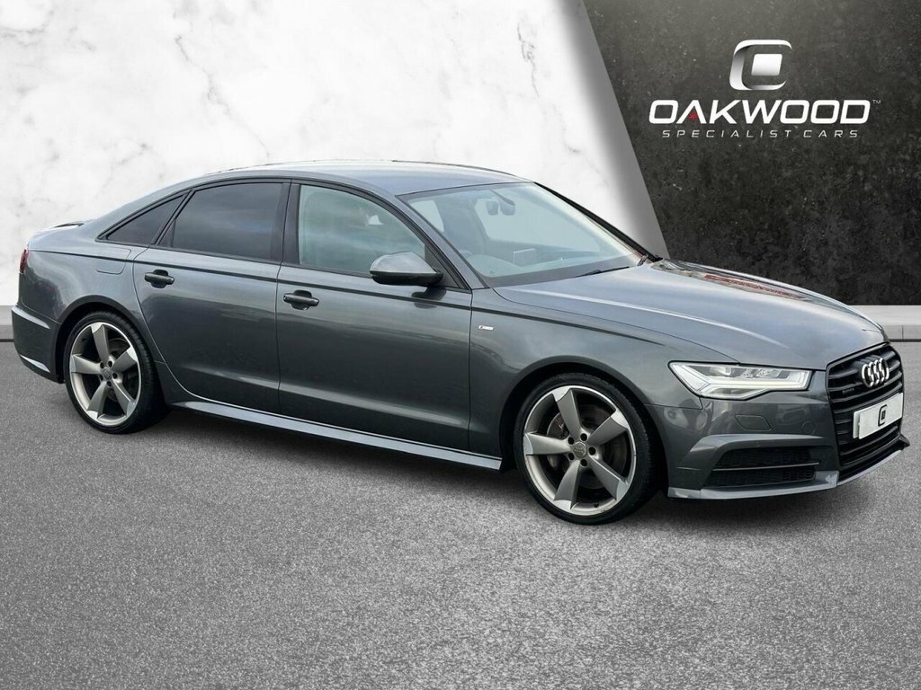 Audi A6 Saloon 3L Black Edition LX16FYY Grey #6