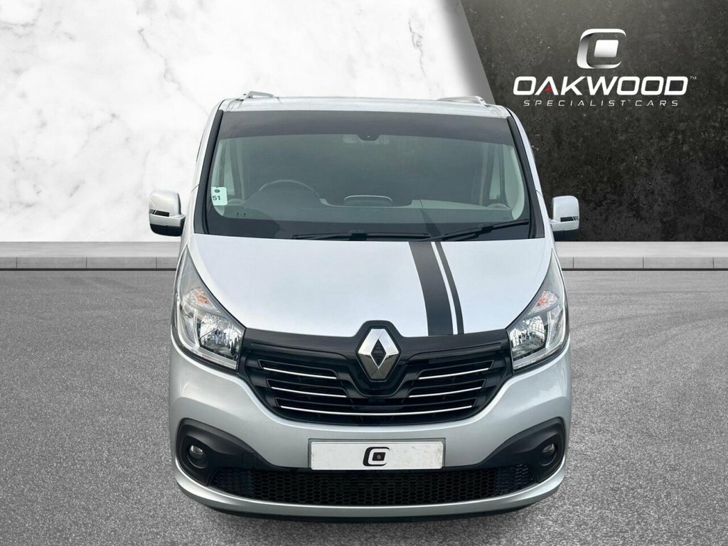 Renault Trafic 1.6L Sport Nav Silver #2
