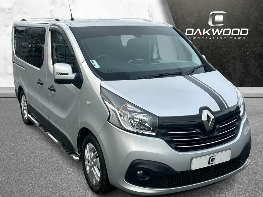 Renault Trafic 1.6L Sport Nav Silver #3