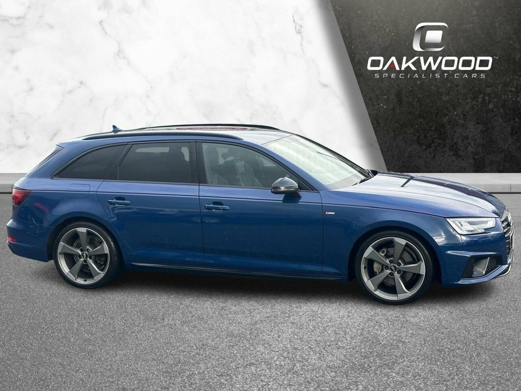 Audi A4 Avant 2L Black Edition RK69HHO Blue #5