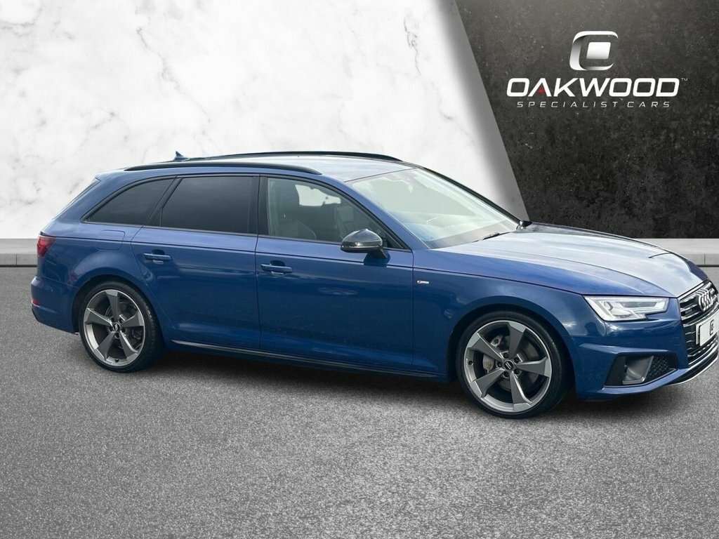 Audi A4 Avant 2L Black Edition RK69HHO Blue #6