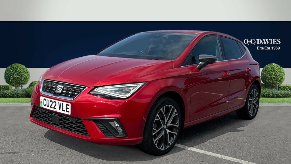 Seat Ibiza 1.0 Tsi Xcellence Lux Hatchback CU22VLE Red #4