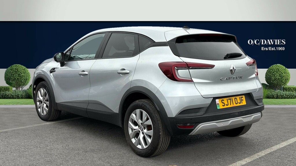 Renault Captur 1.0 Tce Iconic Suv Euro 6 Ss SJ71OJF Silver #3