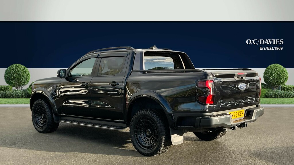 Ford Ranger Obsidian 2.0 Td Ecoblue Wildtrak Pickup Double Cab FM23KEK Black #3