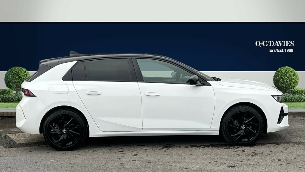 Vauxhall Astra 1.2 Turbo Gs Hatchback Euro 6 S YT74UGA White #2