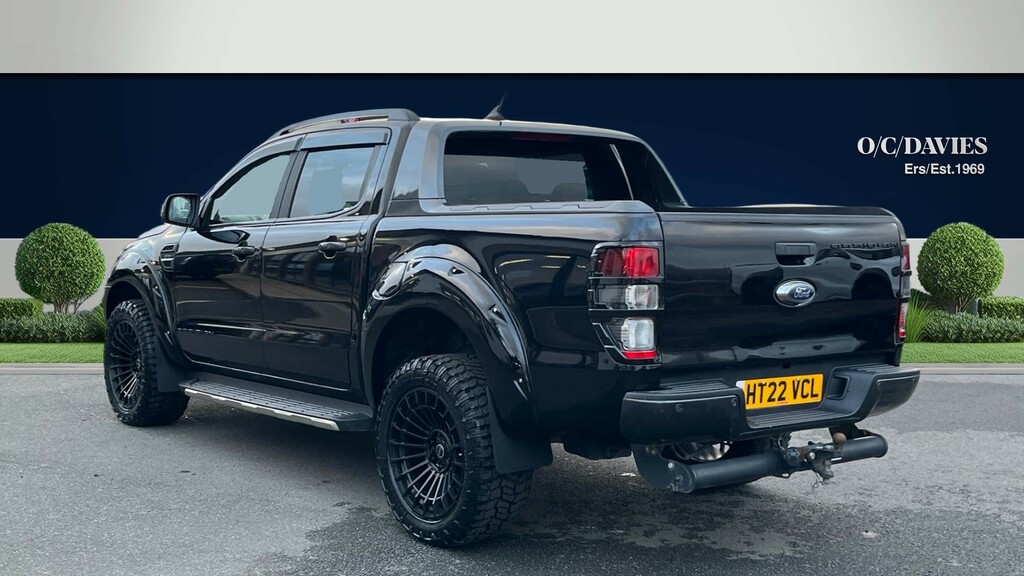 Ford Ranger Obsidian 2.0 Ecoblue Wildtrak Pickup Double Cab HT22VCL Black #3