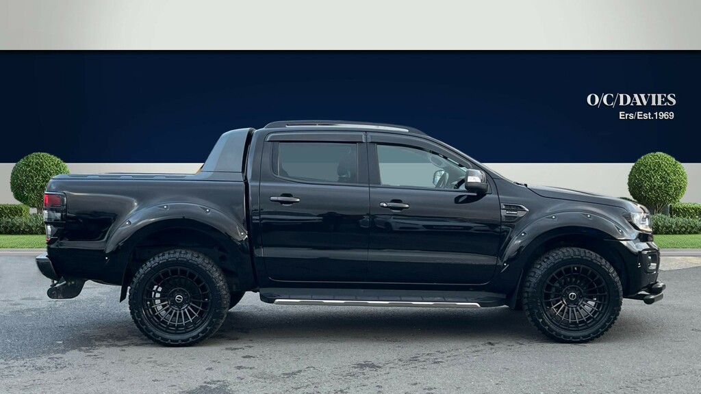 Ford Ranger Obsidian 2.0 Ecoblue Wildtrak Pickup Double Cab HT22VCL Black #2