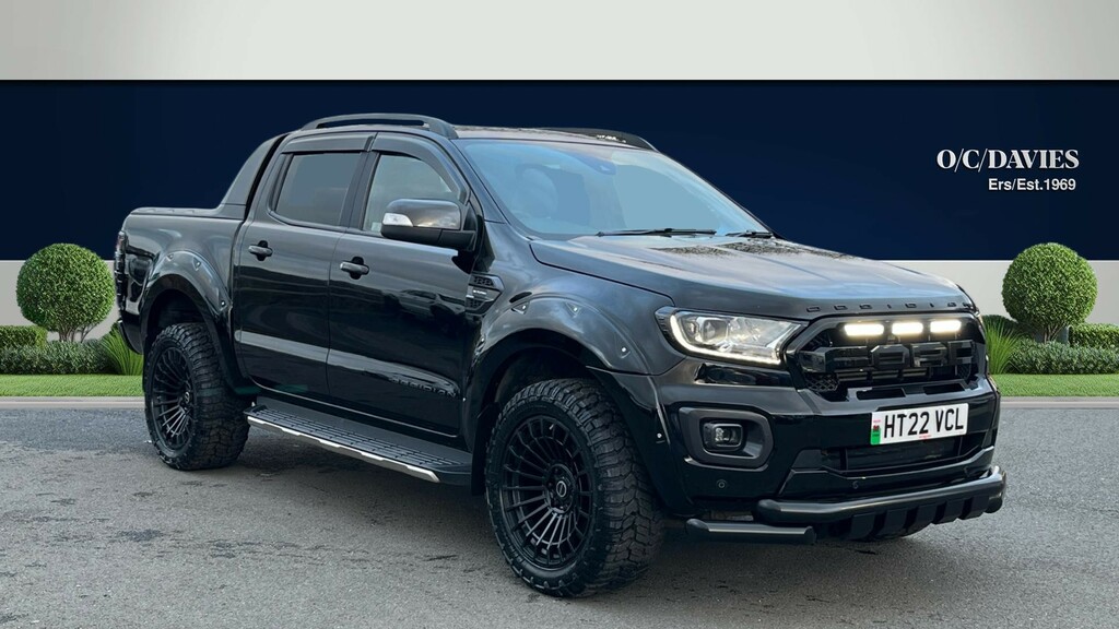 Ford Ranger Obsidian 2.0 Ecoblue Wildtrak Pickup Double Cab Black