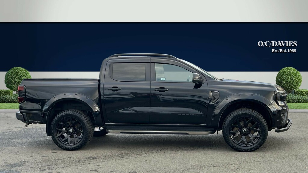 Ford Ranger Obsidian 3.0 Td V6 Ecoblue Wildtrak Pickup Double YO23OCV Black #2