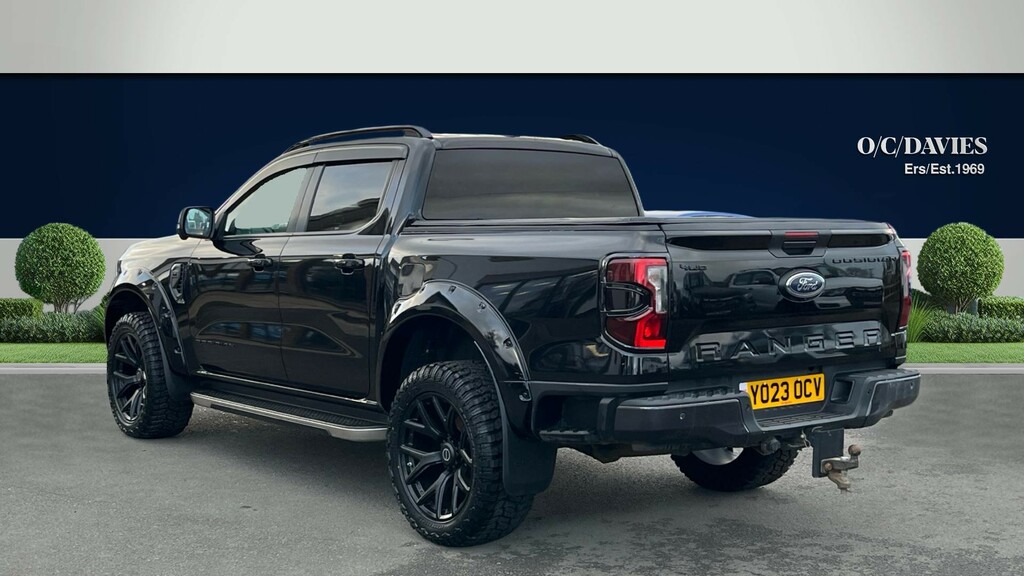 Ford Ranger Obsidian 3.0 Td V6 Ecoblue Wildtrak Pickup Double YO23OCV Black #3