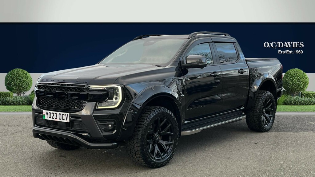 Ford Ranger Obsidian 3.0 Td V6 Ecoblue Wildtrak Pickup Double YO23OCV Black #4