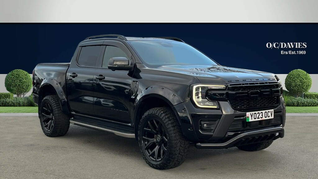 Ford Ranger Obsidian 3.0 Td V6 Ecoblue Wildtrak Pickup Double Black