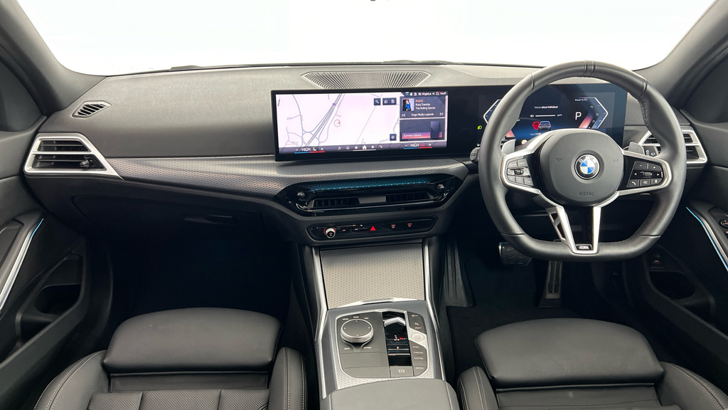BMW 3 Series Estate YF25ORJ Grey #4