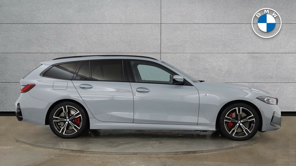 BMW 3 Series Estate YF25ORJ Grey #3