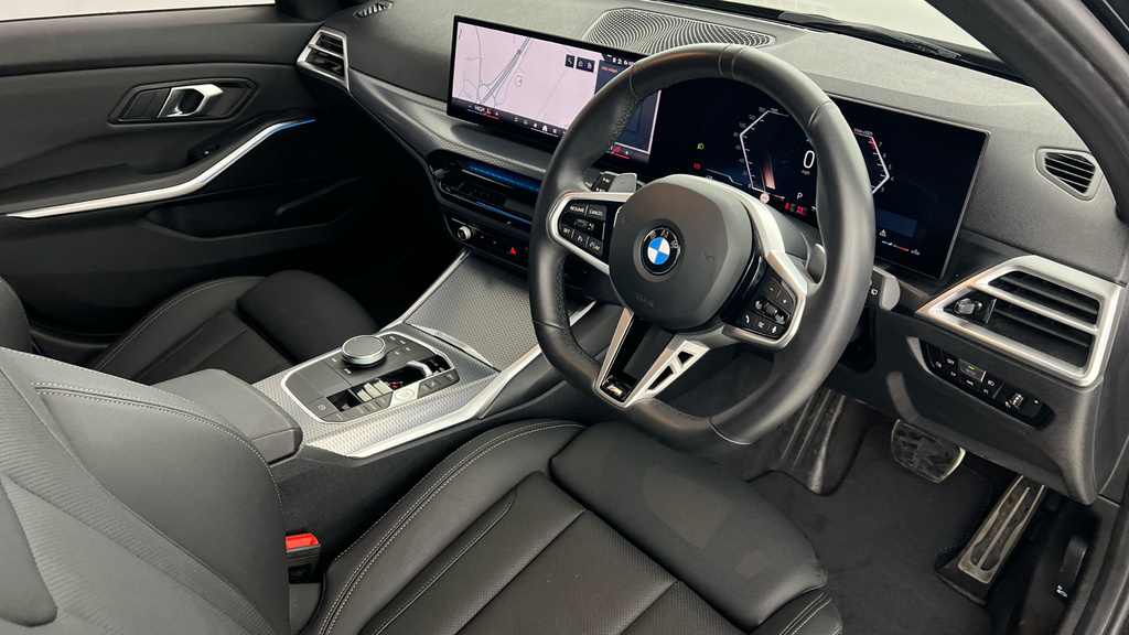BMW 3 Series Estate YC25WLV Black #6