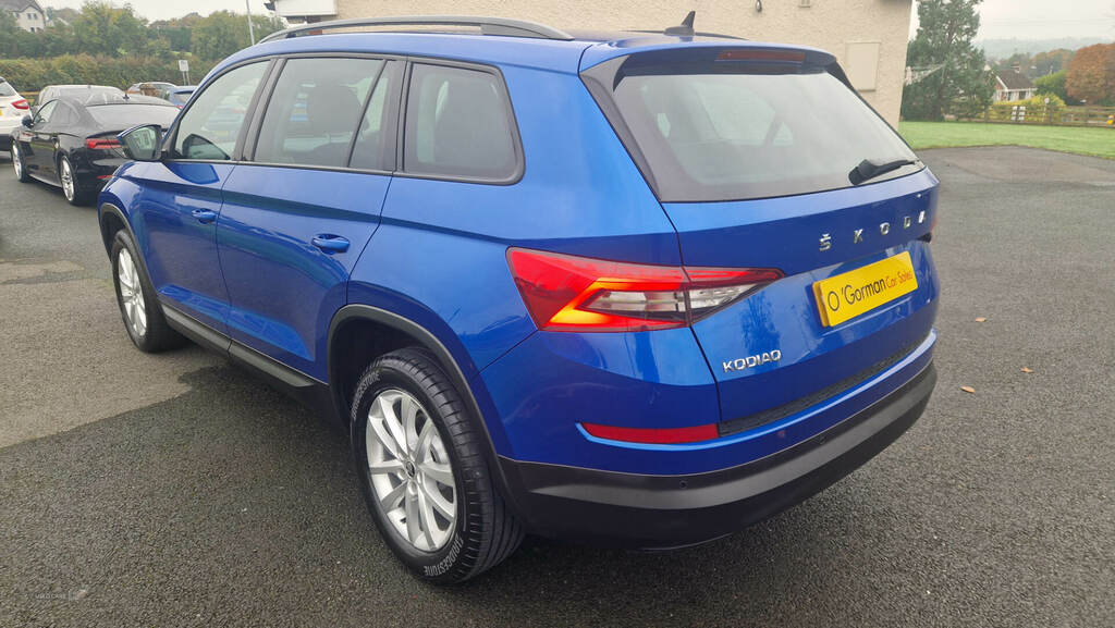 Skoda Kodiaq 2.0 Tdi Se Dsg 7 Seat ESZ6494 Blue #4