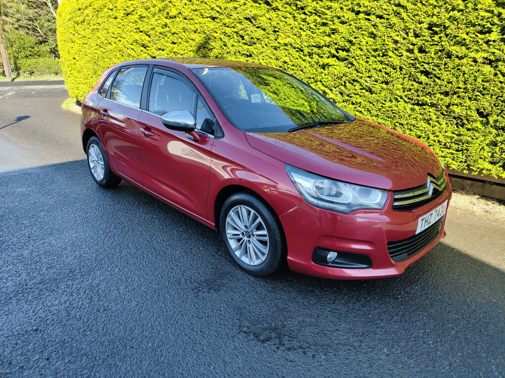Citroen C4 Flair Blue Hdi THZ7430 Red #3