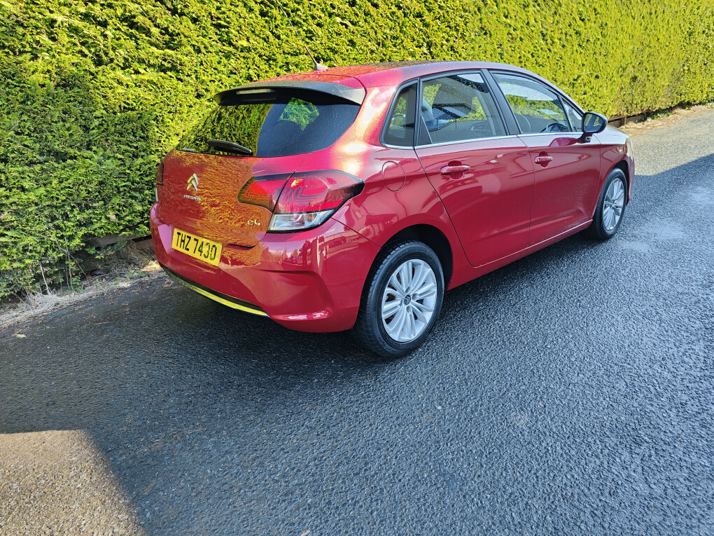 Citroen C4 Flair Blue Hdi THZ7430 Red #4