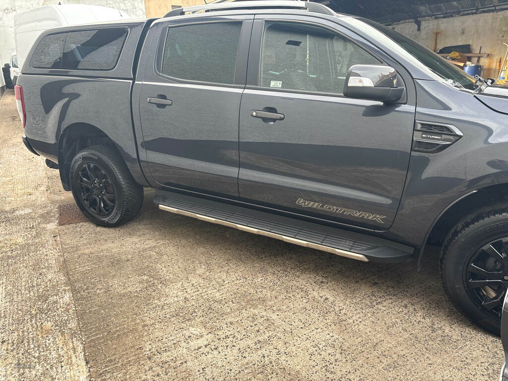 Ford Ranger Up Double Cab Wildtrak 2.0 Ecoblue 213 HN71VJA Grey #3