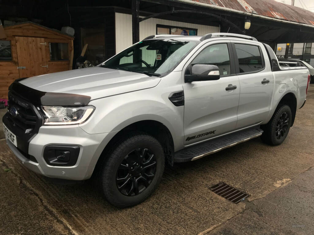 Ford Ranger Up Double Cab Wildtrak 2.0 Ecoblue 213 SY72HGF Silver #2