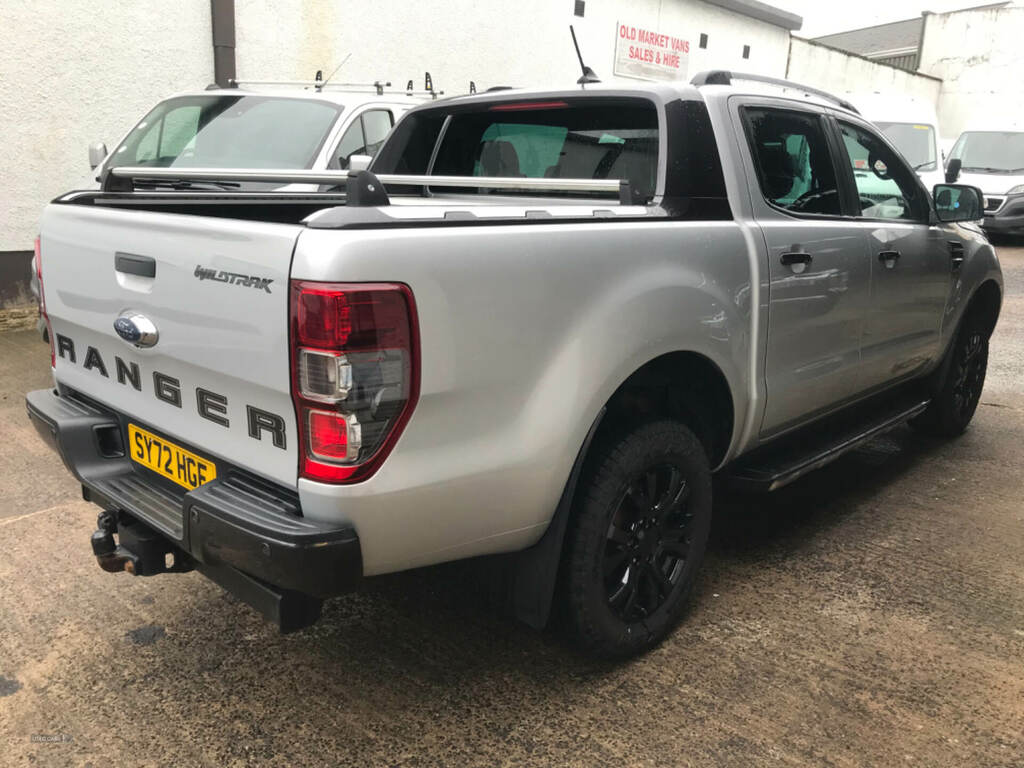 Ford Ranger Up Double Cab Wildtrak 2.0 Ecoblue 213 SY72HGF Silver #4