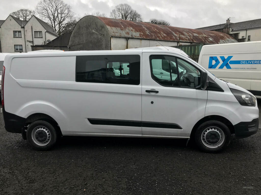 Ford Transit Custom 2.0 Tdci 105Ps Low Roof D Cab Van HV68FHM White #6
