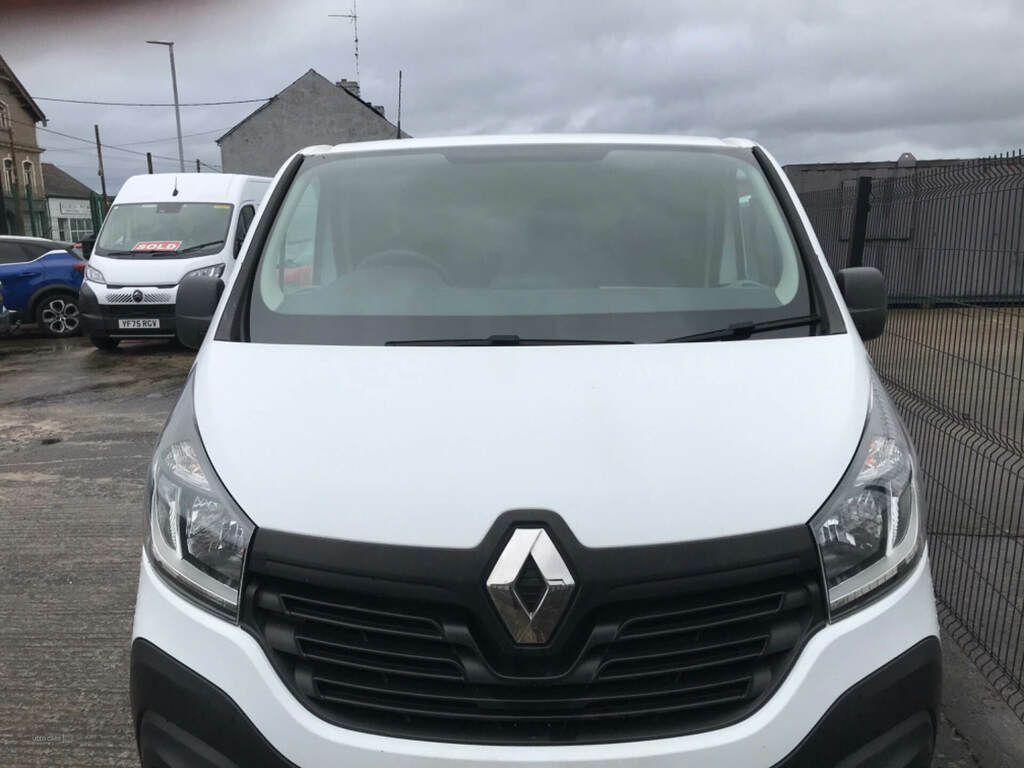 Renault Trafic Sl27 Dci 95 Business Van ME19GUD White #4