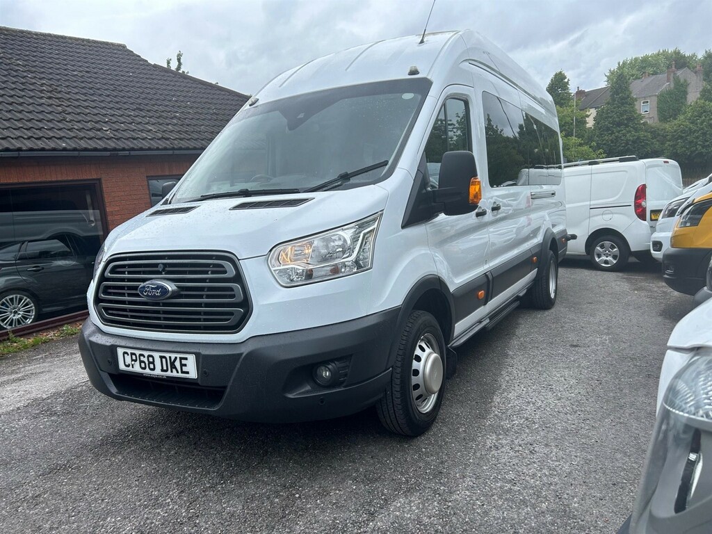 Ford Transit Custom Minibus White #3