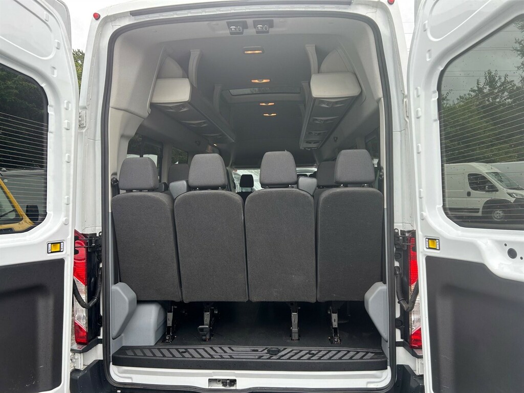 Ford Transit Custom Minibus White #5