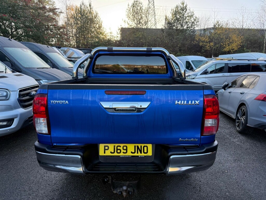 Toyota HILUX Hilux Invincible D-4d 4Wd Double Cab PJ69JNO Blue #5