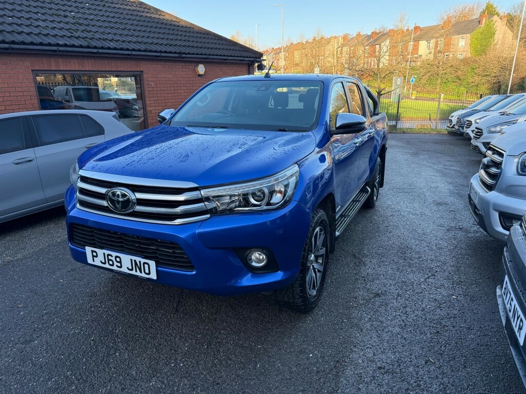 Toyota HILUX Hilux Invincible D-4d 4Wd Double Cab PJ69JNO Blue #3