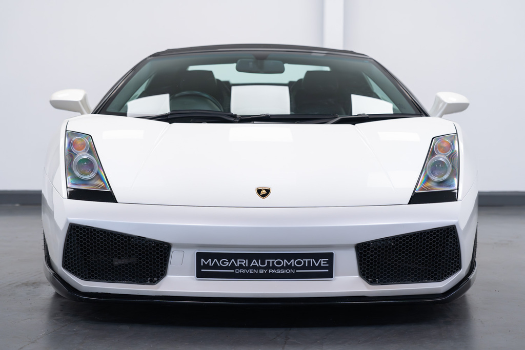 Lamborghini Gallardo 5.0 V10 Spyder Egear Silver #4