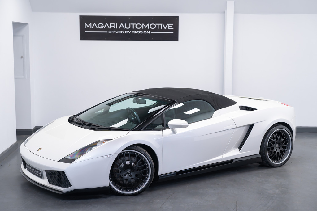 Lamborghini Gallardo 5.0 V10 Spyder Egear Silver #2