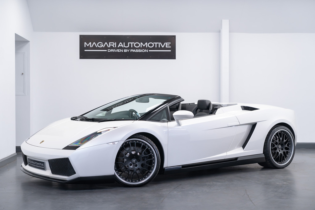 Lamborghini Gallardo 5.0 V10 Spyder Egear Silver