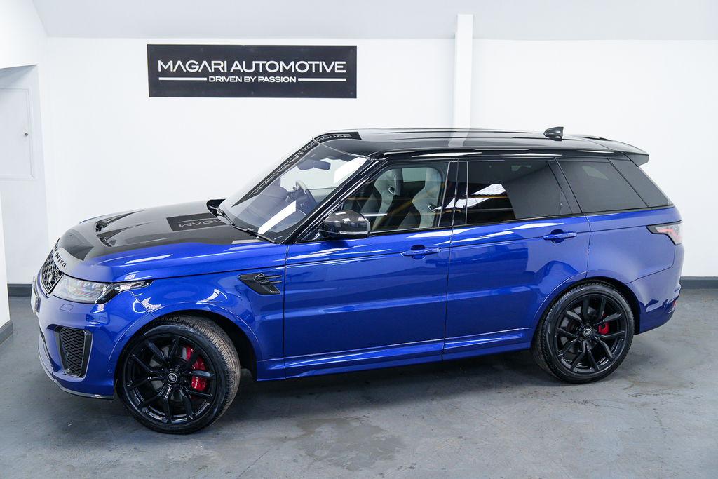 Land Rover Range Rover Sport Range Rover Sport Svr Carbon Edition FM70KKV Blue #5