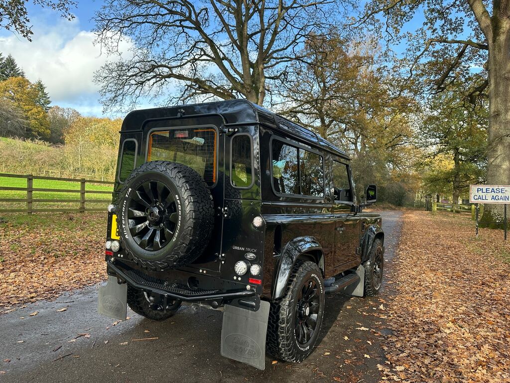 Land Rover Defender 90 2.2 Tdci Xs Station Wagon Double Cab Ma NJF844 Black #3