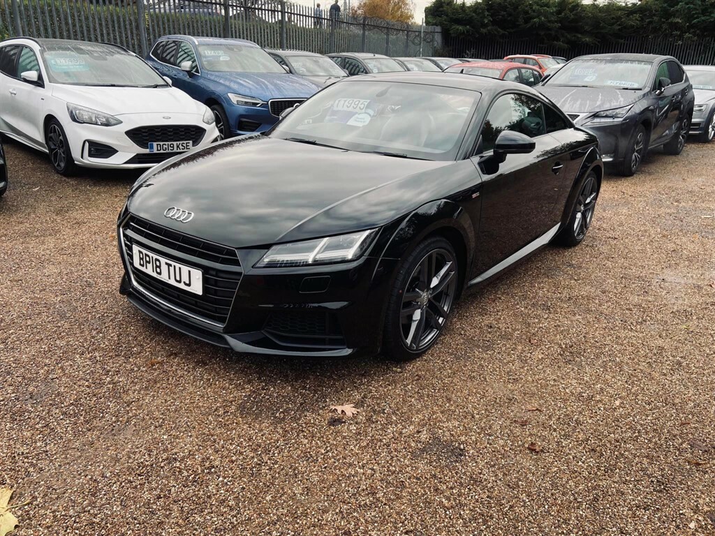 Audi TT Tfsi S Line Black