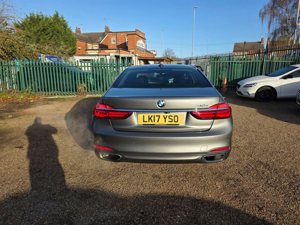 BMW 7 Series Saloon LK17YSO Grey #6