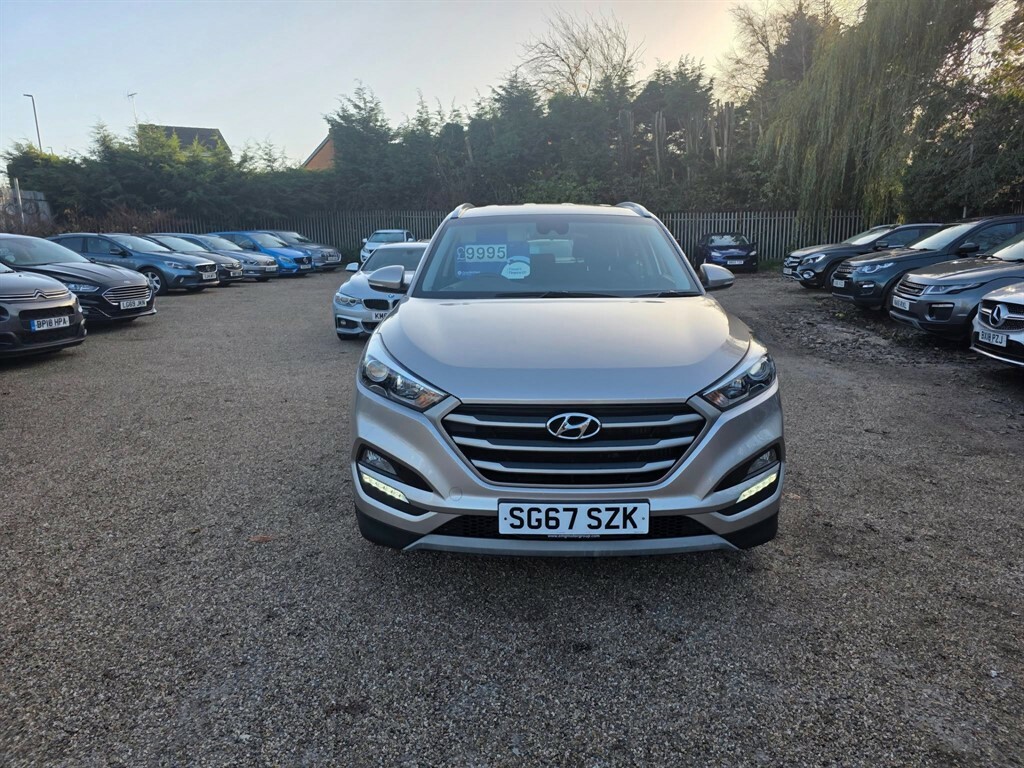 Hyundai Tucson Crdi Se Nav Blue Drive SG67SZK Beige #2
