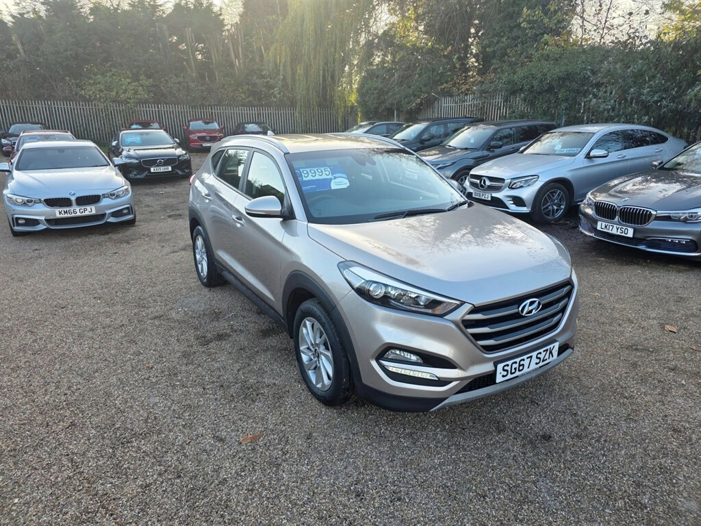 Hyundai Tucson Crdi Se Nav Blue Drive SG67SZK Beige #3