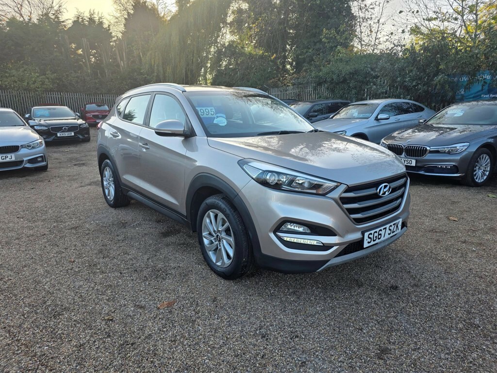 Hyundai Tucson Crdi Se Nav Blue Drive SG67SZK Beige #4