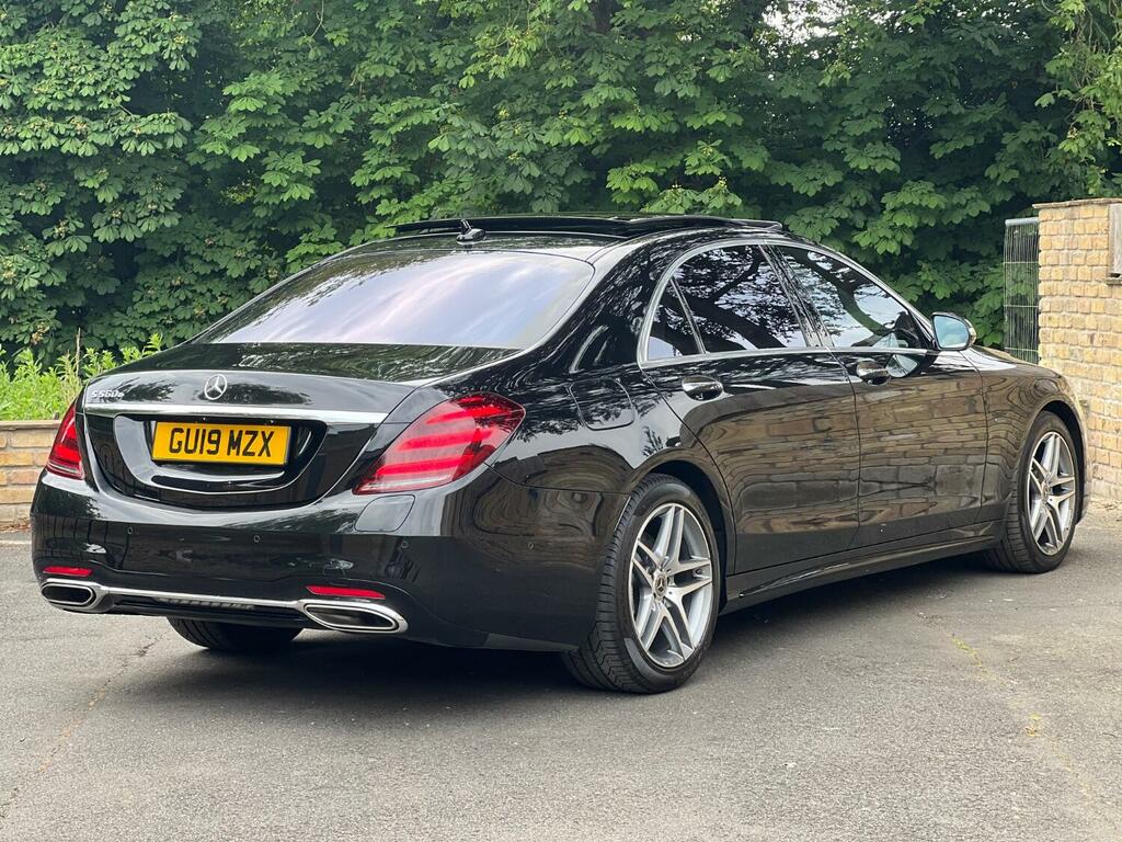 Mercedes-Benz S Class Saloon 3.0 S560le V6 Eq Power Amg Line 2019 GU19MZX Black #3