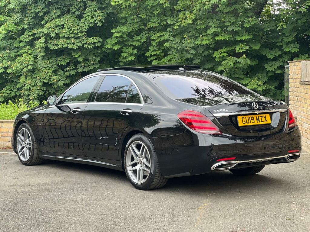 Mercedes-Benz S Class Saloon 3.0 S560le V6 Eq Power Amg Line 2019 GU19MZX Black #4