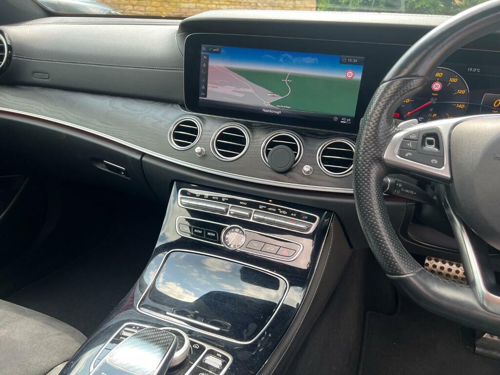Mercedes-Benz E Class Saloon 2.0 E220d Amg Line 2017 KU67HRP Red #6