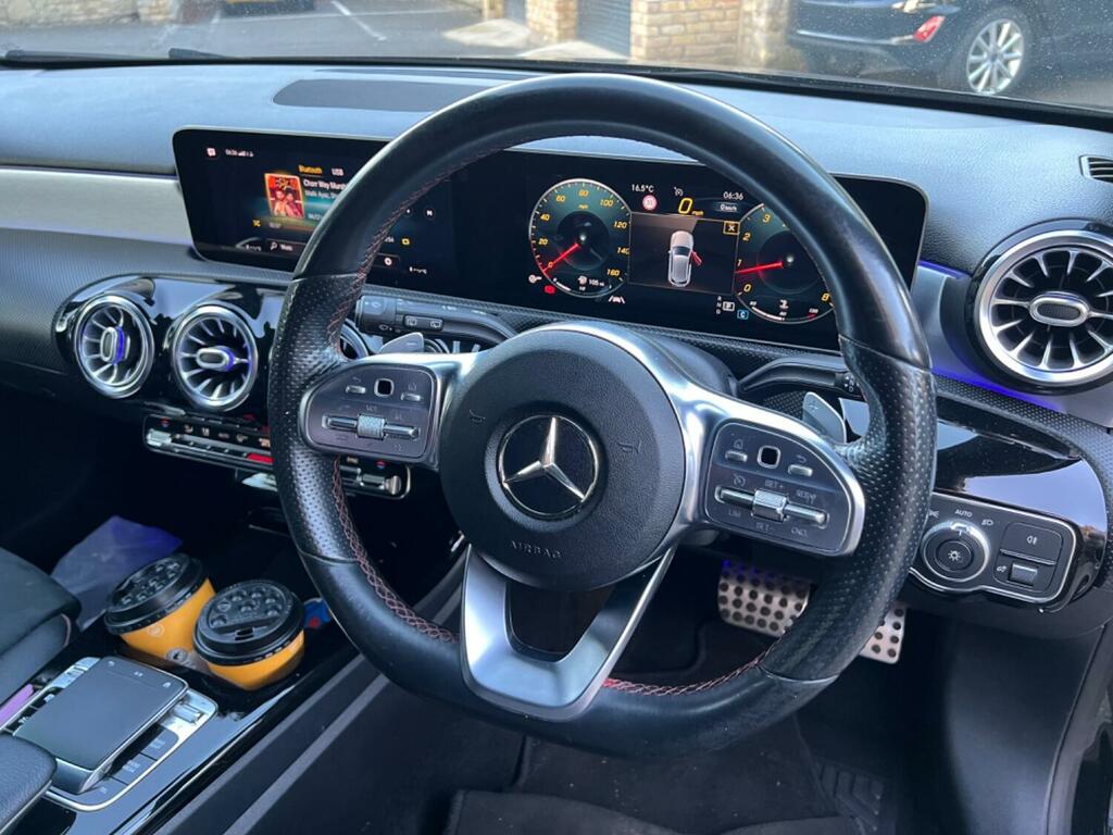 Mercedes-Benz A Class Hatchback 2.0 A250 Amg Line 2018 RF68KTP Black #3