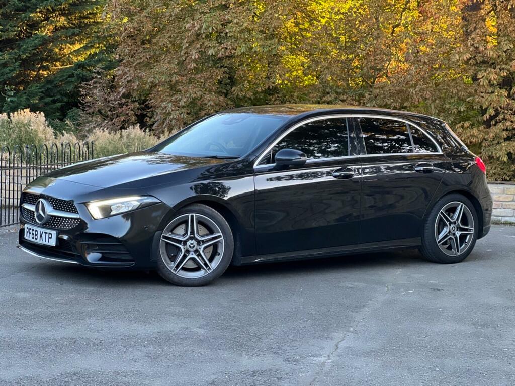 Mercedes-Benz A Class Hatchback 2.0 A250 Amg Line 2018 RF68KTP Black #5