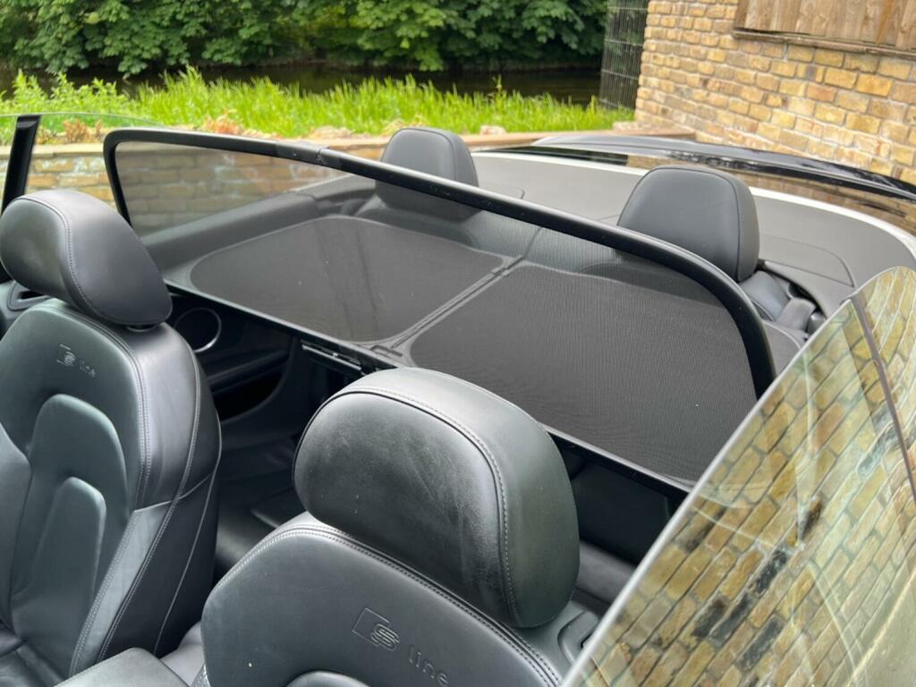 Audi A5 Convertible 2.0 Tdi S Line Special Edition Plus 2 VN66MTE Black #3