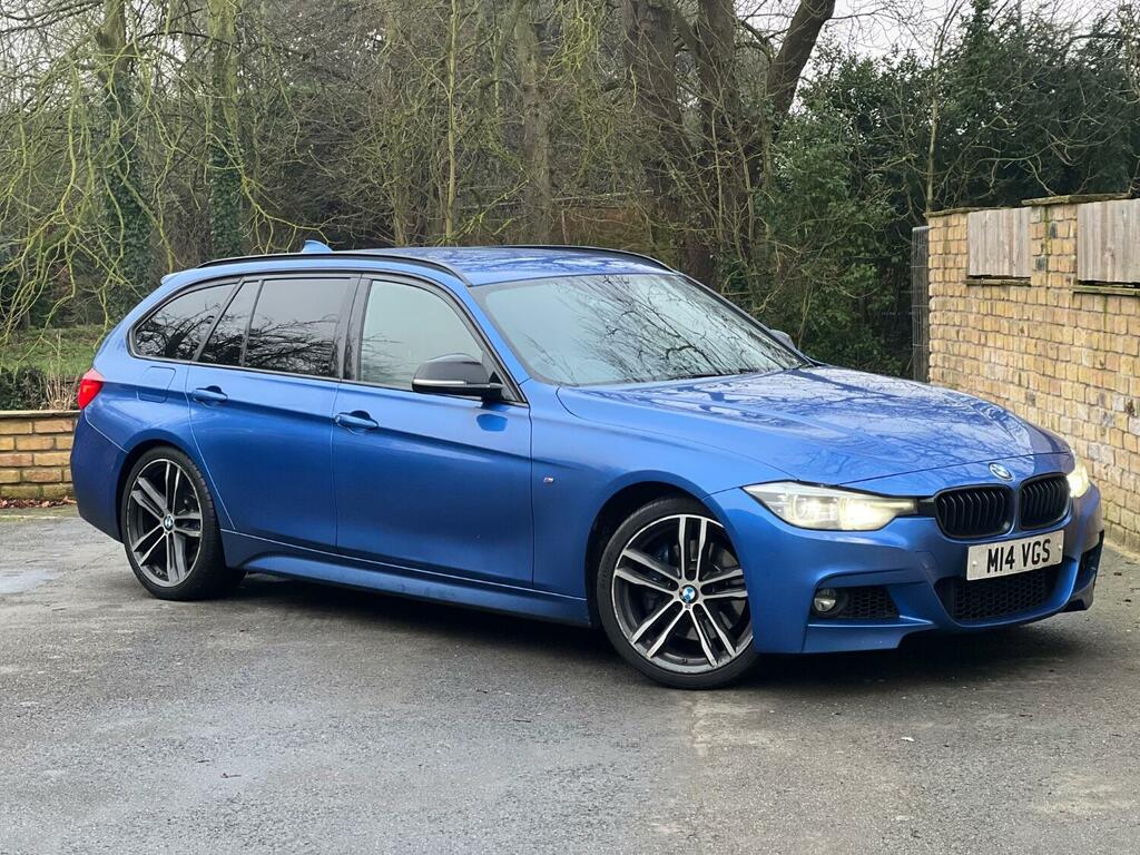 BMW 3 Series 2.0 320I M Sport Shadow Edition Touring YC19UXD Blue #2
