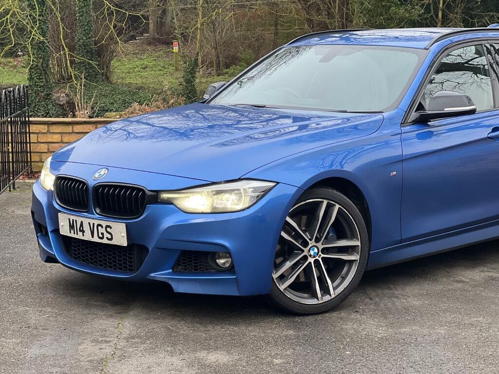 BMW 3 Series 2.0 320I M Sport Shadow Edition Touring YC19UXD Blue #4