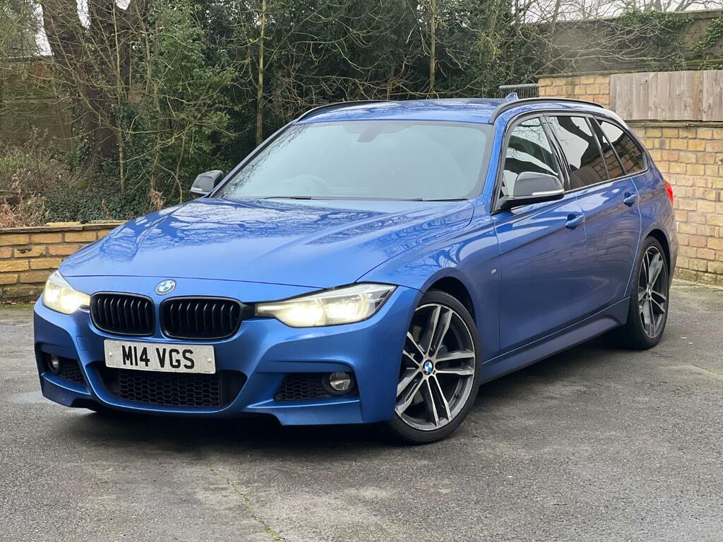 BMW 3 Series 2.0 320I M Sport Shadow Edition Touring YC19UXD Blue #3